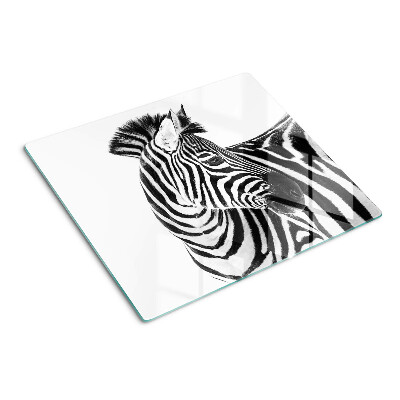 Velika daska za rezanje Zebra u crno-bijelim prugama