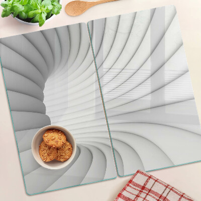 Staklena daska za rezanje Spiralna unutrašnjost