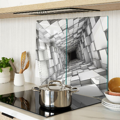Velika daska za rezanje 3D kockasti labirint