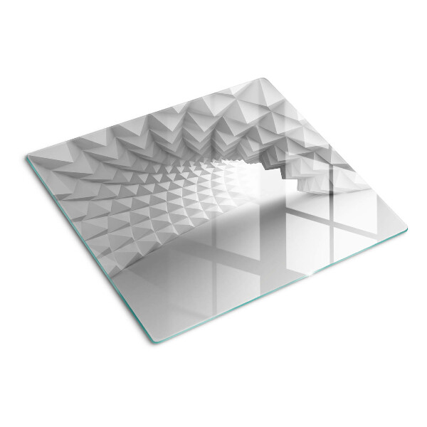 Staklena daska za rezanje Geometrijski 3D uzorak