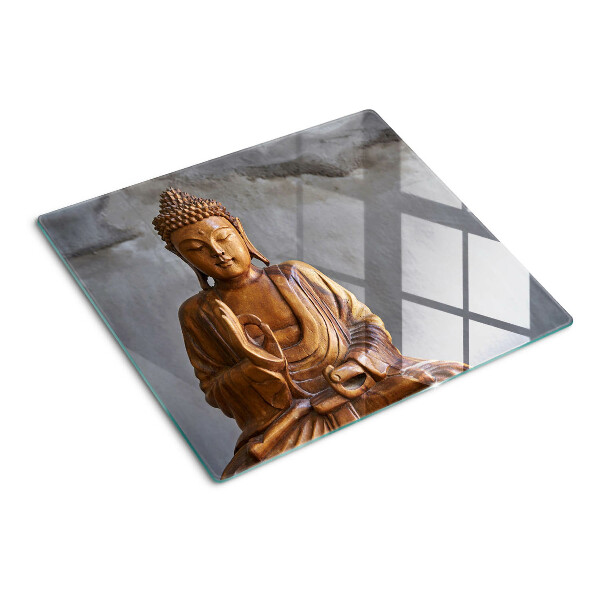 Staklena daska za rezanje Buda u meditaciji