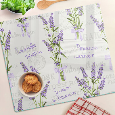 Velika daska za rezanje Lavanda i provansalski natpisi