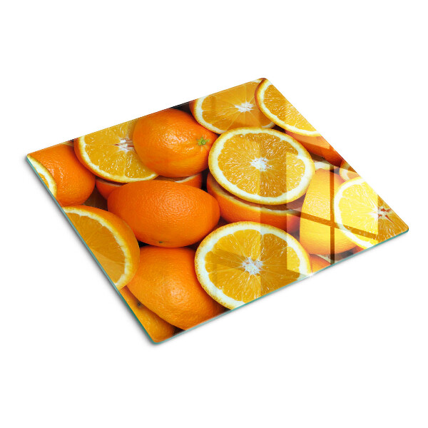 Staklena daska za rezanje Narezane naranče