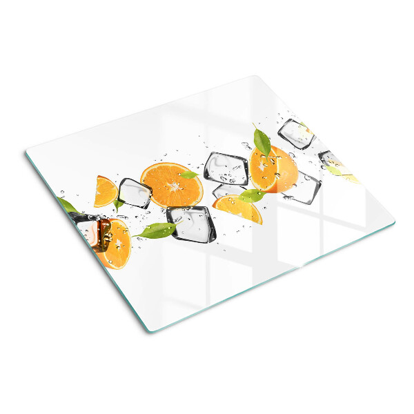 Staklena daska za rezanje Citrus s ledom