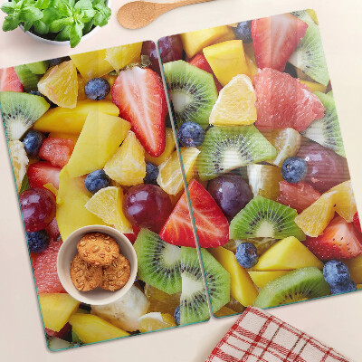 Staklena daska za rezanje Voćna salata