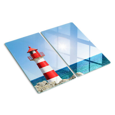 Velika daska za rezanje Svjetionik iznad oceana
