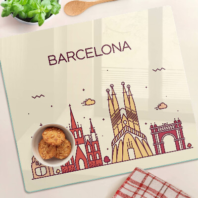 Staklena daska za rezanje Barcelona i njena arhitektura