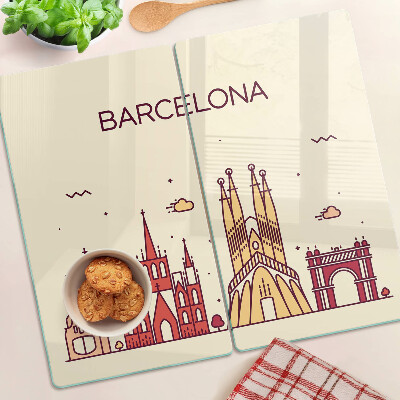 Staklena daska za rezanje Barcelona i njena arhitektura