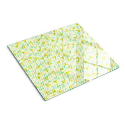 Velika daska za rezanje Geometrija u pastelnim bojama