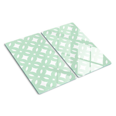Staklena daska za rezanje Geometrijski uzorci u pastelnim bojama