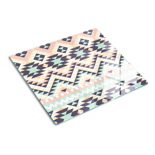 Velika daska za rezanje Geometrijski motiv u pastelnim bojama