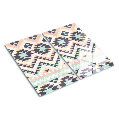 Velika daska za rezanje Geometrijski motiv u pastelnim bojama