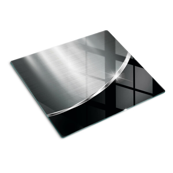 Staklena daska za rezanje Metalni sjaj s refleksijama