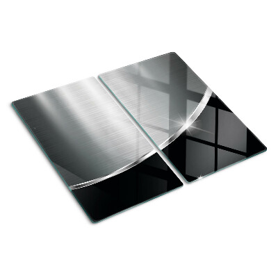 Staklena daska za rezanje Metalni sjaj s refleksijama