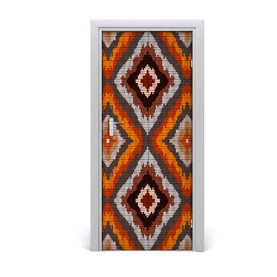 Samoljepljiva tapeta za vrata home Retro pozadina