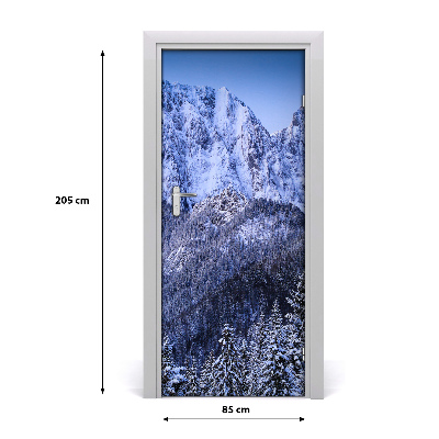 Naljepnica za vrata Giewont Tatre