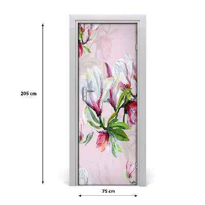 Samoljepljiva tapeta za vrata Magnolija