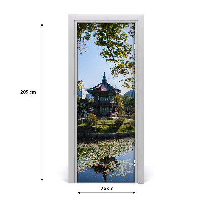 Samoljepljiva folija za vrata Južna Korea