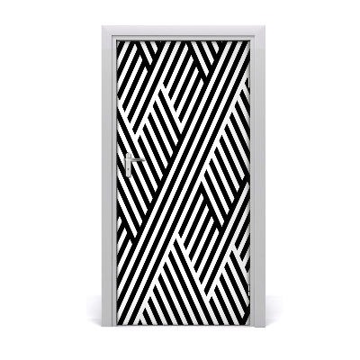 Foto tapeta za vrata Geometrijska pozadina