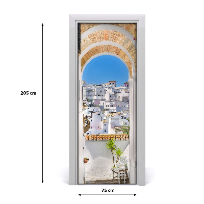 Samoljepljiva folija za vrata Andaluzija Španjolska