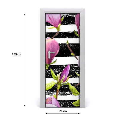 Samoljepljiva tapeta za vrata Magnolija