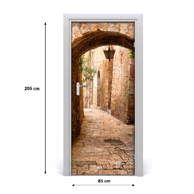 Foto tapeta za vrata Povijesna ulica