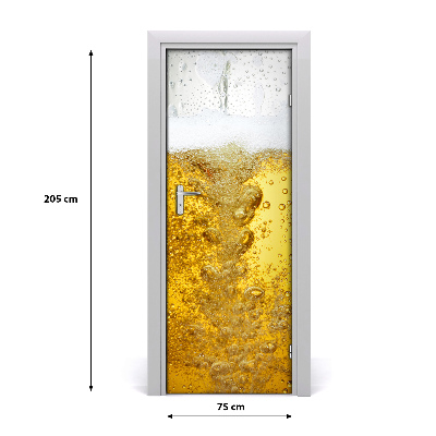 Samoljepljiva folija za vrata Pivo