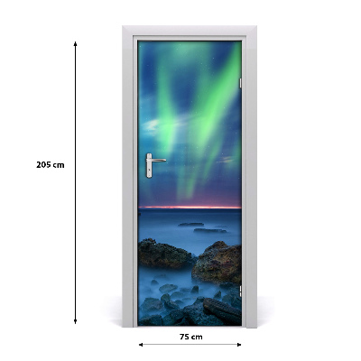 Naljepnica za vrata Polarna svjetlost