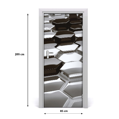 Foto tapeta za vrata 3D apstrakcija