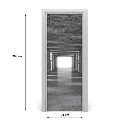 Foto tapeta za vrata Tunel od opeke