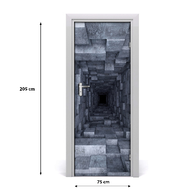 Samoljepljiva tapeta za vrata Tunel