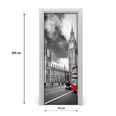 Samoljepljiva folija za vrata Big Ben London