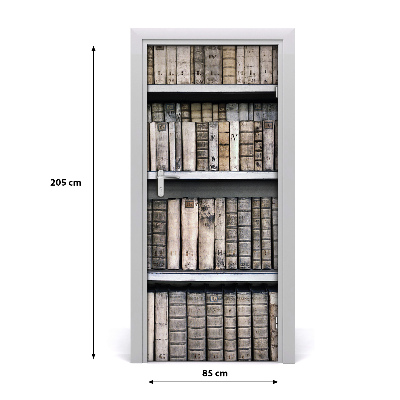 Samoljepljiva tapeta za vrata Polica za knjige