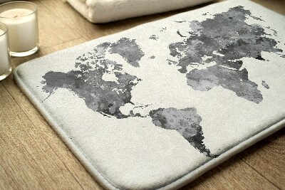 Kupaonski tepih Karta Svijeta