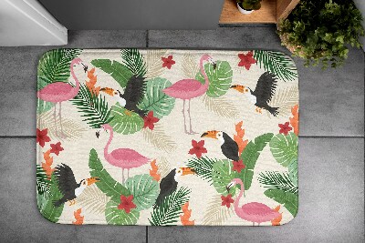 Kupaonski tepih Ptice Flamingosi