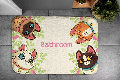 Kupaonski tepih Mačke Mačke