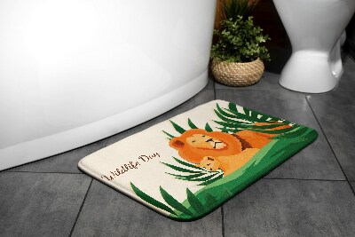 Kupaonski tepih Lavovi Mačke