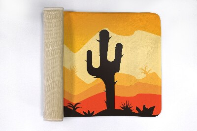 Kupaonski tepih Pustinjski Kaktus