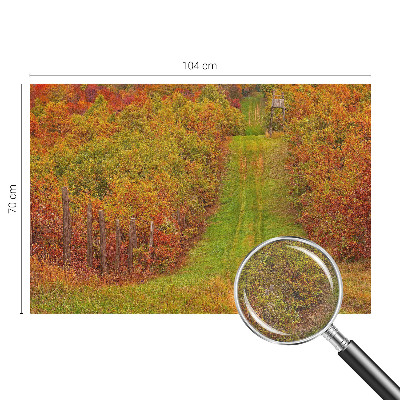 Vlies fototapeta u jesenskim bojama