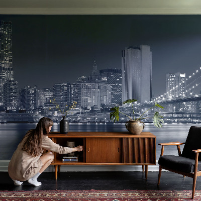 Vlies fototapeta s motivom noćnog grada