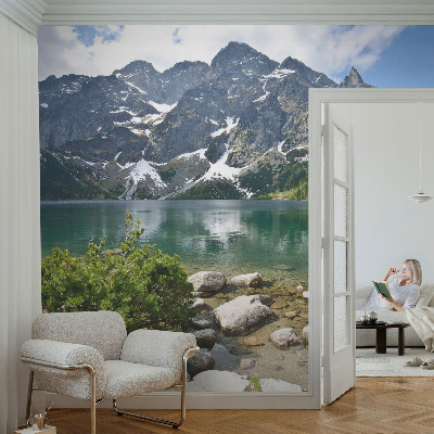 Foto tapeta po mjeri s motivom planinskog jezera