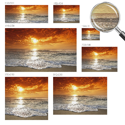 Zidna foto tapeta s motivom oceanskih valova