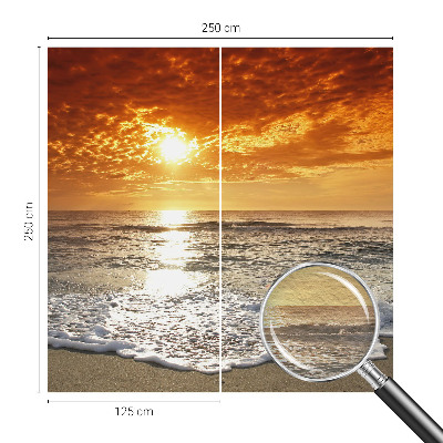 Zidna foto tapeta s motivom oceanskih valova