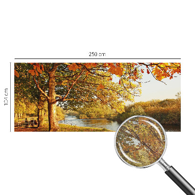 Zidna fototapeta s motivom obalne jeseni