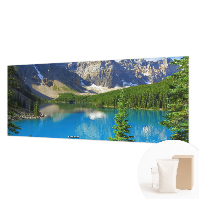 Foto tapeta za dnevni boravak s motivom planinskog jezera