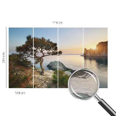Fototapeta za spavaću sobu s motivom mirne prirode