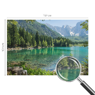 Premium fototapeta Zeleno jezero
