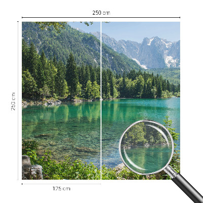 Premium fototapeta Zeleno jezero