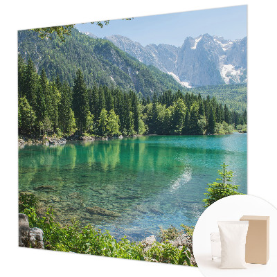 Premium fototapeta Zeleno jezero