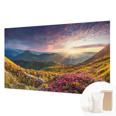 Moderna fototapeta s prikazom planinske panorame